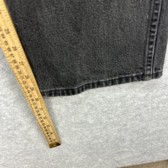 Vintage‎ Wrangler Jeans Mens 44x30 Black Denim Pants Cowboy Western American USA - Picture 12 of 14